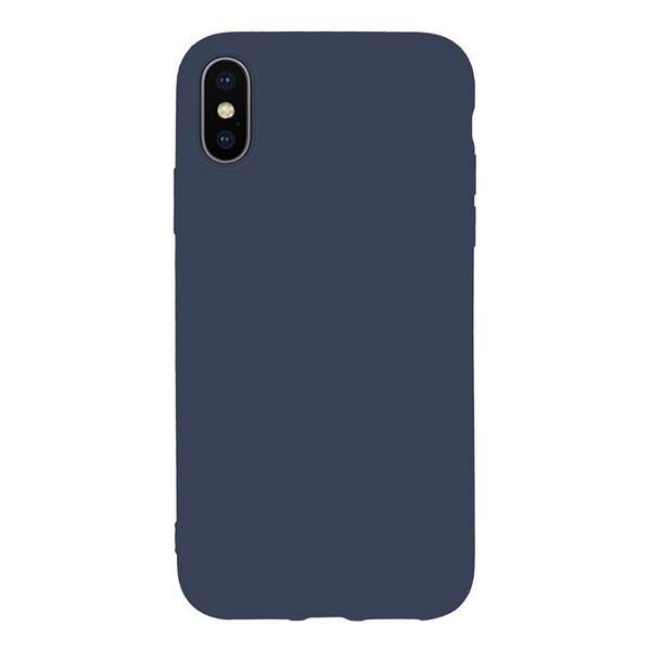 TOTO 1mm Matt TPU Case iPhone X/XS Navy Blue Blue - зображення 1