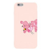 TOTO Matt TPU 2mm Print Case iPhone 6/6s Pantera Pink - зображення 1