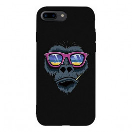 TOTO Matt TPU 2mm Print Case iPhone 7 Plus/8 Plus Black