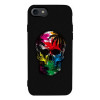 TOTO Matt TPU 2mm Print Case iPhone 7/8 Skull Black - зображення 1
