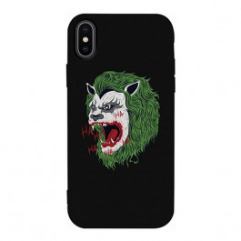   TOTO Matt TPU 2mm Print Case iPhone X/XS Lion Black