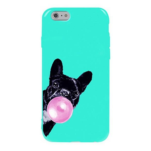 TOTO Pure TPU 2mm Print Case iPhone 6/6s Dog Mint - зображення 1