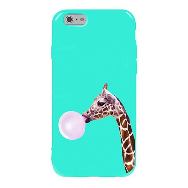 TOTO Pure TPU 2mm Print Case iPhone 6/6s Mint - зображення 1