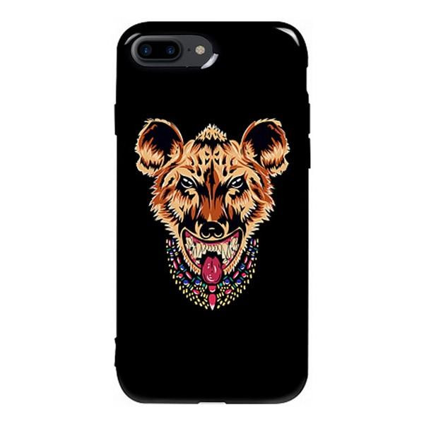 TOTO Pure TPU 2mm Print Case iPhone 7 Plus/8 Plus Black - зображення 1