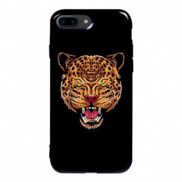   TOTO Pure TPU 2mm Print Case iPhone 7 Plus/8 Plus Tiger Black