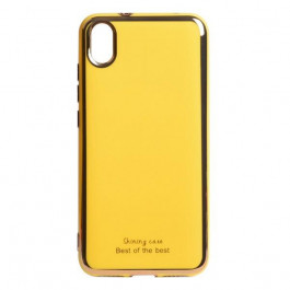 TOTO Electroplate TPU 2mm Case Xiaomi Redmi 7A Yellow Yellow