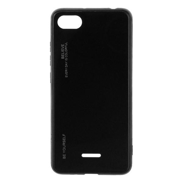 TOTO Gradient Glass Case Xiaomi Redmi 6A Black Black - зображення 1