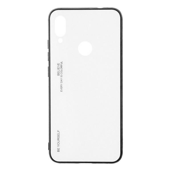 TOTO Gradient Glass Case Xiaomi Redmi Note 7 White White - зображення 1