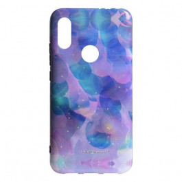   TOTO IMD Print Marble TPU Case Xiaomi Redmi 7 Blue Blue