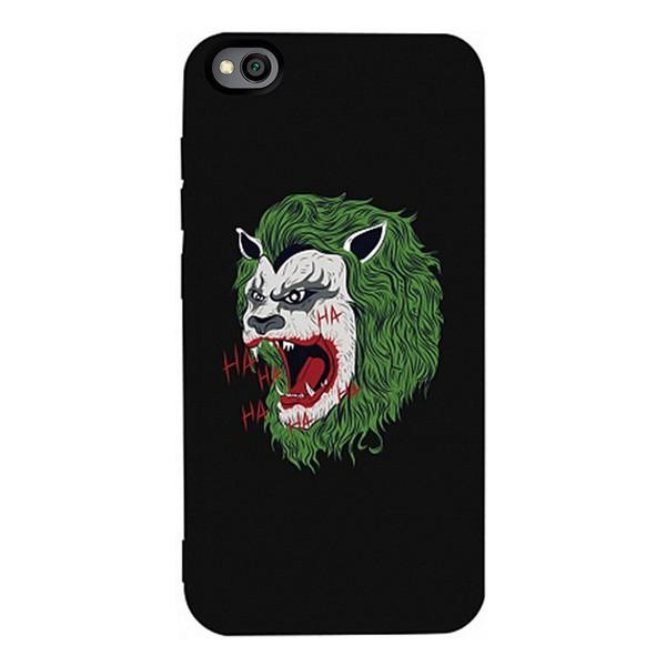 TOTO Matt TPU 2mm Print Case Xiaomi Redmi Go #12 Green Lion Black Picture - зображення 1