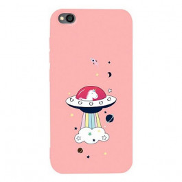   TOTO Matt TPU 2mm Print Case Xiaomi Redmi Go #17 Ufo Pink Picture