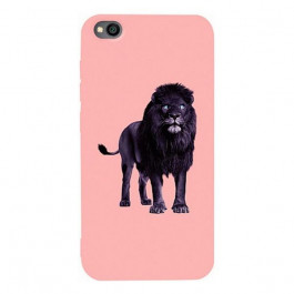   TOTO Matt TPU 2mm Print Case Xiaomi Redmi Go #36 Blacklion Pink Picture