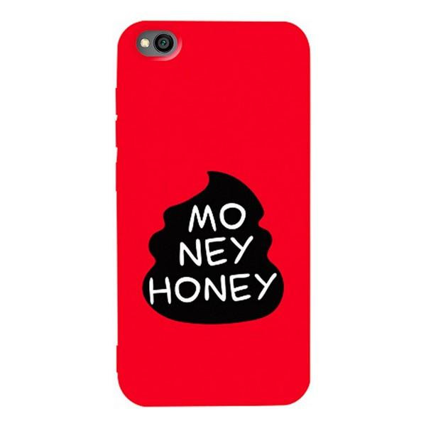 TOTO Matt TPU 2mm Print Case Xiaomi Redmi Go #43 Moneyhoney Red Picture - зображення 1