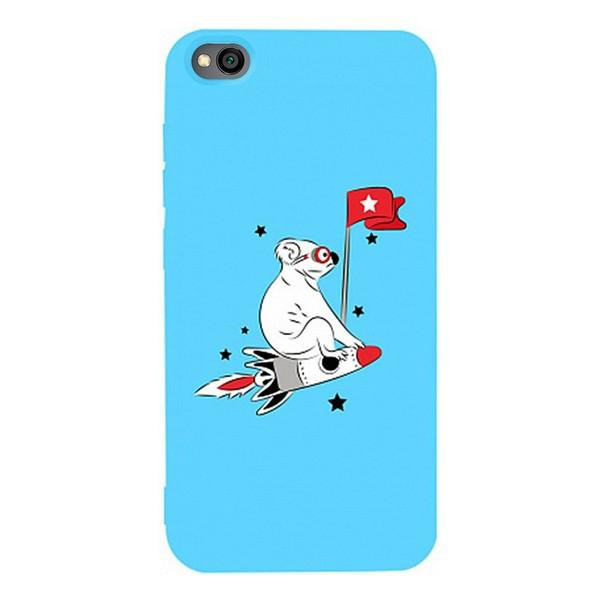 TOTO Matt TPU 2mm Print Case Xiaomi Redmi Go #46 Koala Sky Blue Picture - зображення 1