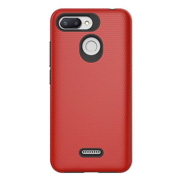 TOTO Triangle TPU+PC Case Xiaomi Redmi 6/6A Red Red - зображення 1