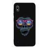 TOTO Matt TPU 2mm Print Case Samsung Galaxy A10 #67 Monkey Glass Black Picture - зображення 1