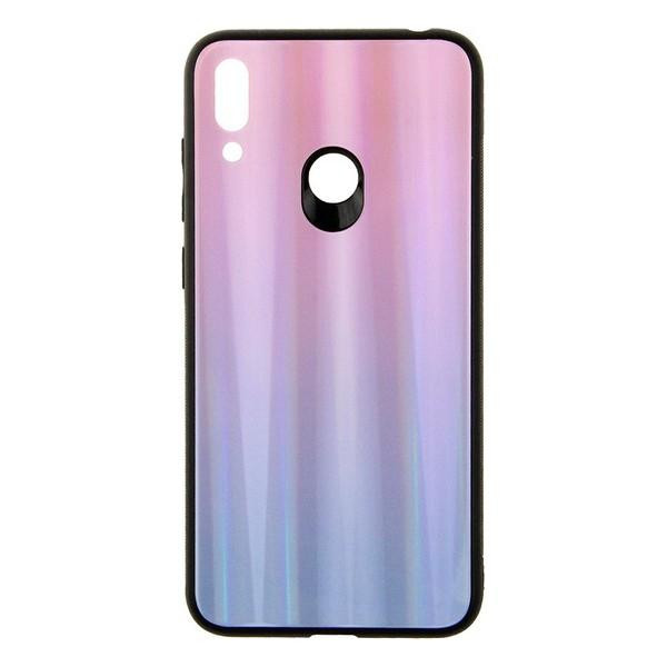 TOTO Aurora Print Glass Case Huawei Y7 2019 Lilac Lilac - зображення 1
