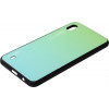 BeCover Панель Gradient Glass для Xiaomi Redmi Note 8T Green-Blue (704575) - зображення 3