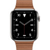 Apple Watch Edition Series 5 GPS + LTE 44mm Titanium w. Saddle Brown Leather L. (MWR62) - зображення 1