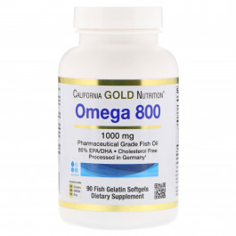 California Gold Nutrition Omega 800 90 caps