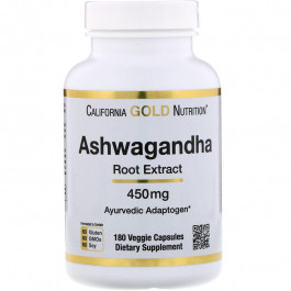   California Gold Nutrition Ashwagandha Root Extract 450 mg 180 caps