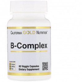 California Gold Nutrition B-Complex 60 caps