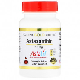   California Gold Nutrition Astaxanthin 12 mg 30 caps