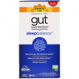   Country Life Gut Connection Sleep Balance 60 caps