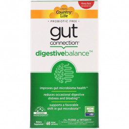 Country Life Gut Connection Digestive Balance 60 caps