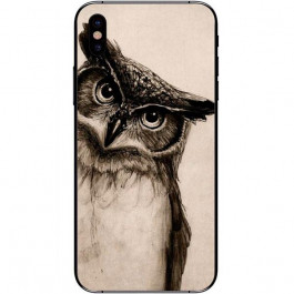 Boxface Silicone Case iPhone X Infinity U-Print Owl 32139-up591
