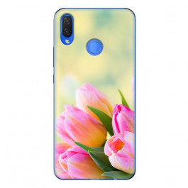 Boxface Silicone Case Huawei P Smart Plus Flowers 34912-up1062