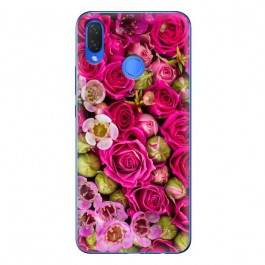 Boxface Silicone Case Huawei P Smart Plus Flowers 34912-up999
