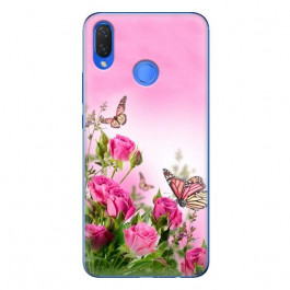 Boxface Silicone Case Huawei P Smart Plus Flowers 34912-up1000
