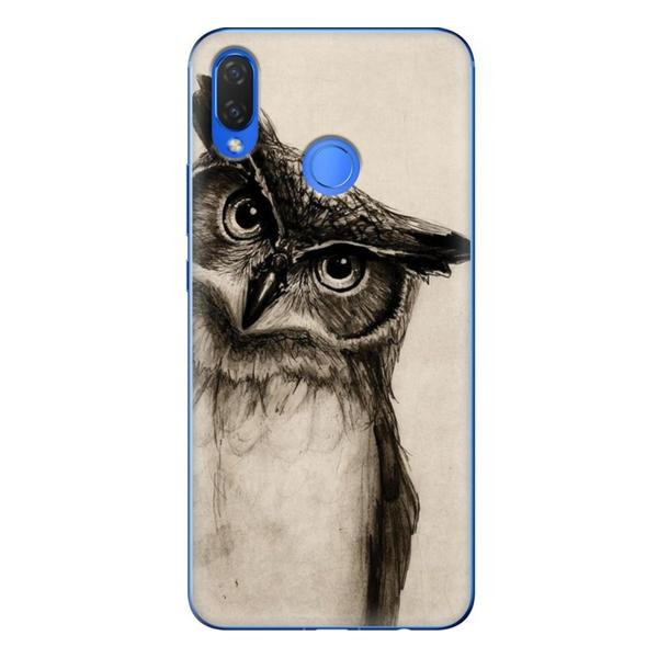 Boxface Silicone Case Huawei P Smart Plus Owl 34912-up591 - зображення 1