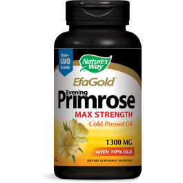   Nature's Way Evening Primrose Cold Pressed 1300 mg 60 caps