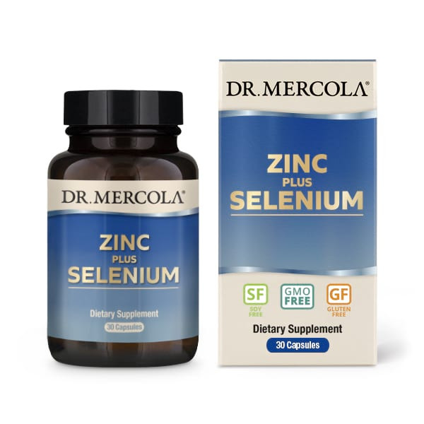 Dr. Mercola Zinc plus Selenium 15 mg/200 mcg 30 caps - зображення 1