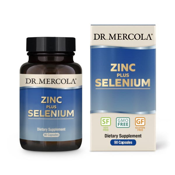 Dr. Mercola Zinc plus Selenium 15 mg/200 mcg 90 caps - зображення 1