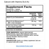 Dr. Mercola Calcium with Vitamins D3 & K2 30 caps - зображення 2