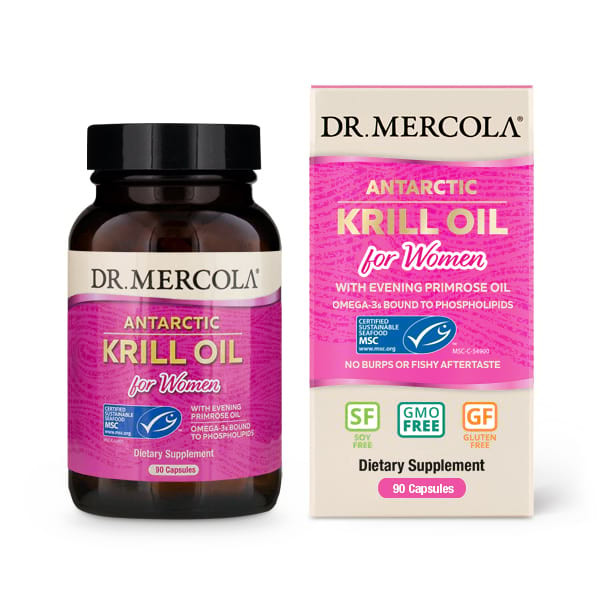 Dr. Mercola Antarctic Krill Oil for Women 1000 mg 90 caps - зображення 1