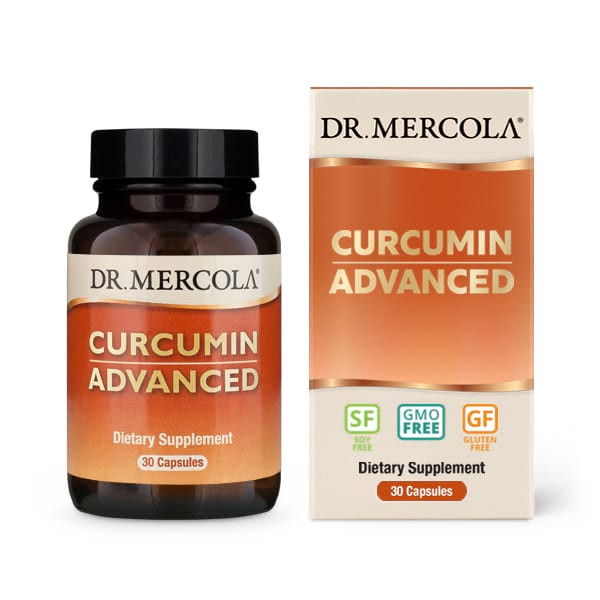 Dr. Mercola Curcumin Advanced 500 mg 30 caps - зображення 1