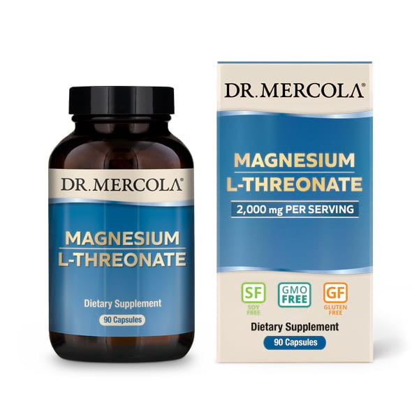 Dr. Mercola Magnesium L-Threonate 2000 mg 90 caps - зображення 1