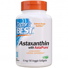 Doctor's Best Astaxanthin 6 mg 90 caps