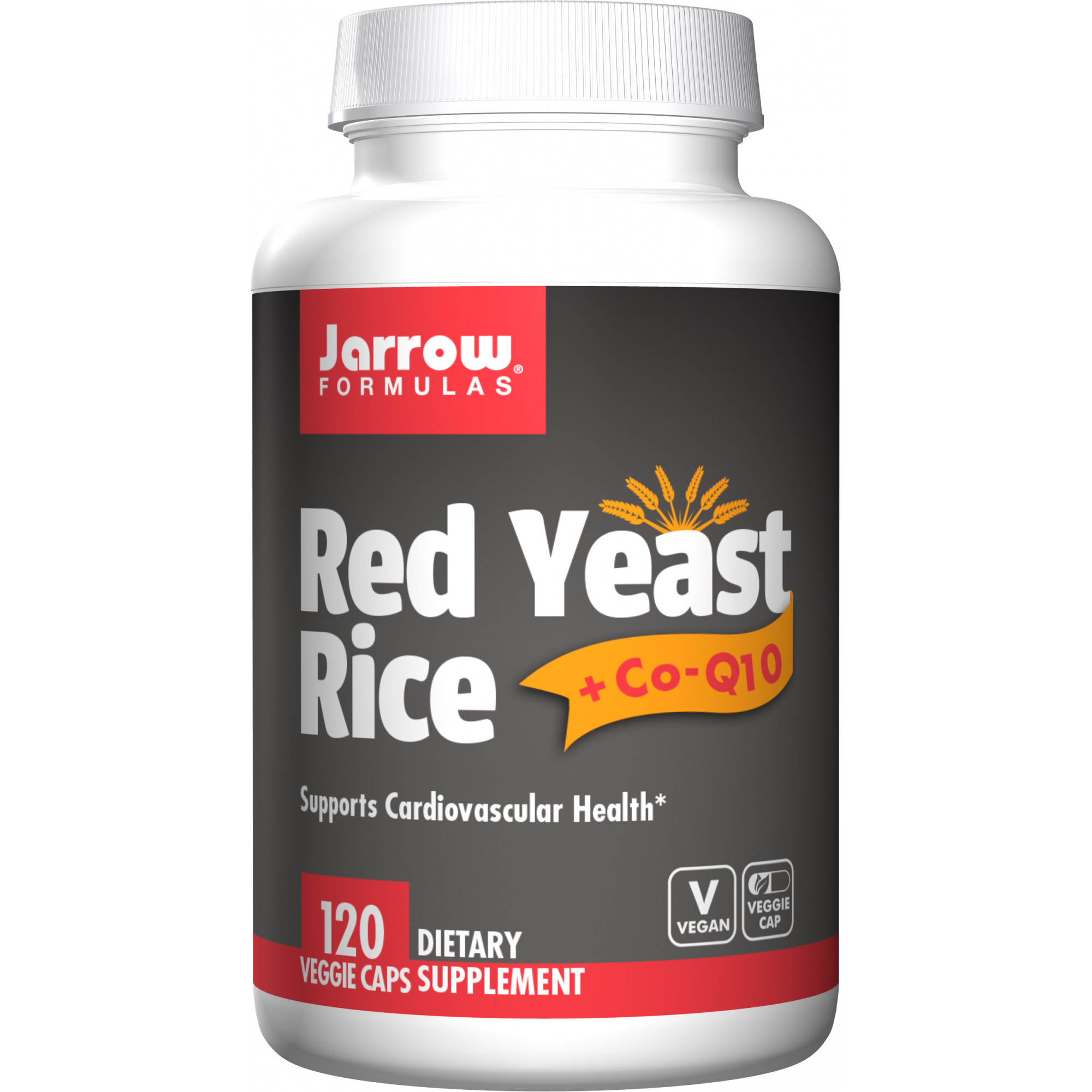 Jarrow Formulas Red Yeast Rice + Co-Q10 120 caps - зображення 1