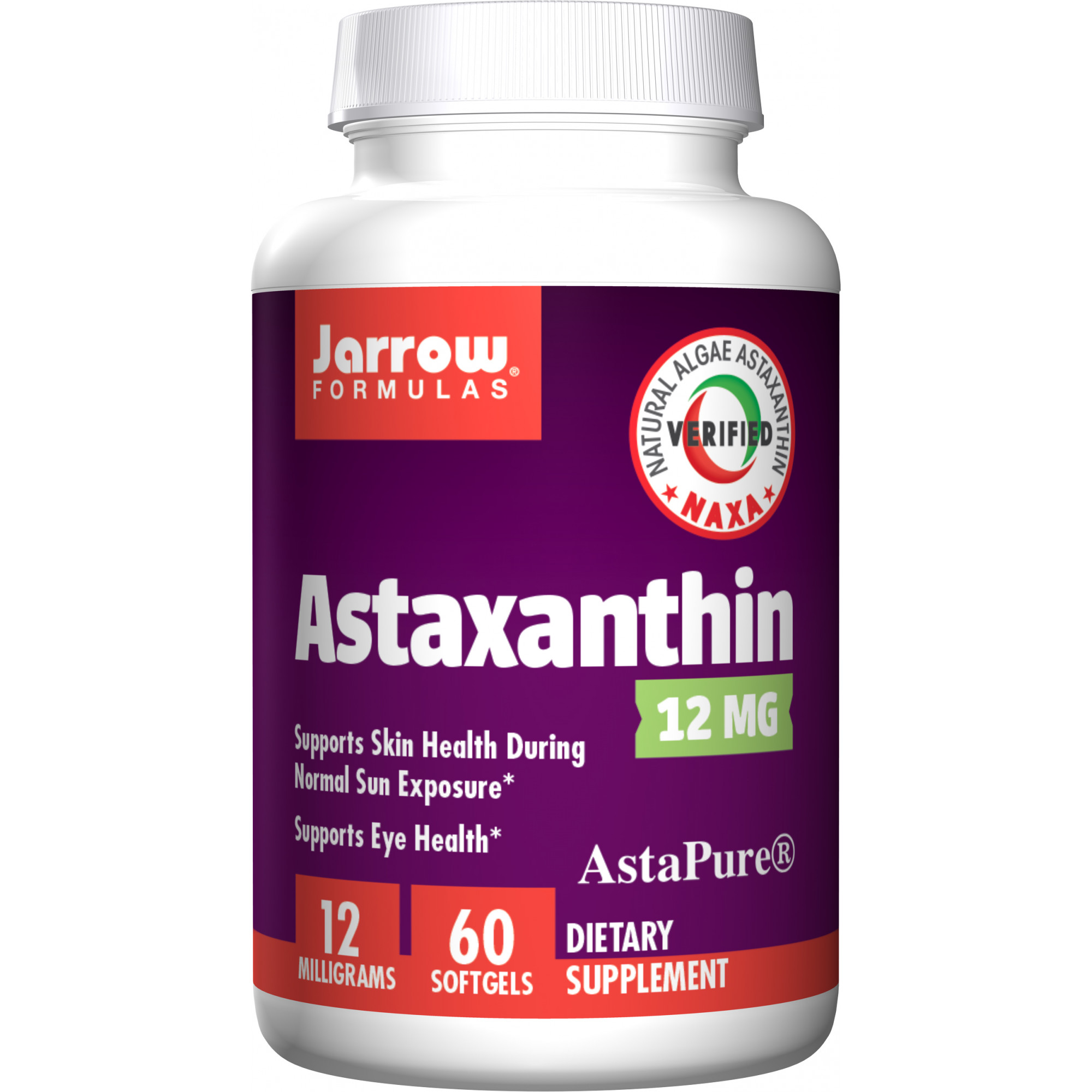 Jarrow Formulas Astaxanthin 12 mg 60 caps - зображення 1