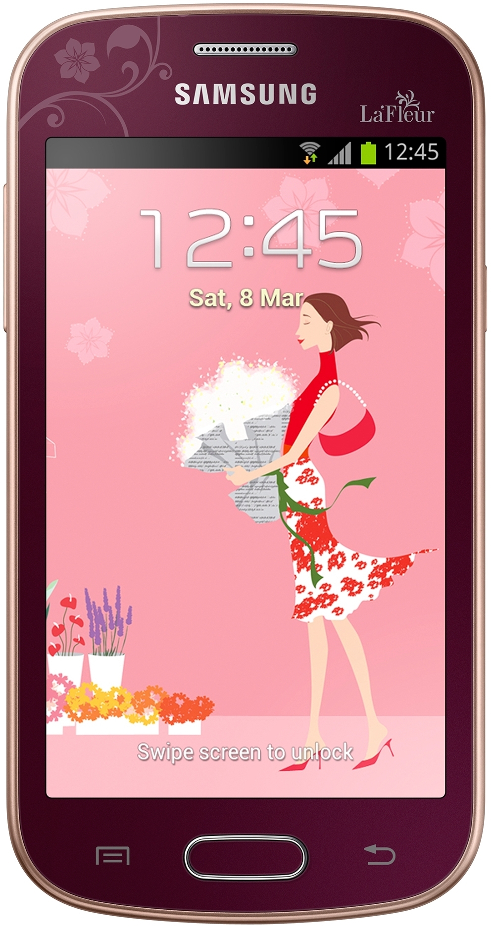 Samsung S7390 Galaxy Trend (Flamingo Red La Fleur) купить в  интернет-магазине: цены на смартфон S7390 Galaxy Trend (Flamingo Red La  Fleur) - отзывы и обзоры, фото и характеристики. Сравнить предложения в  Украине: