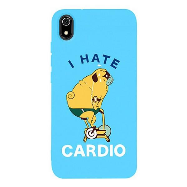 TOTO 2mm Matt TPU Case Xiaomi Redmi 7A Hate Cardio Sky Blue - зображення 1