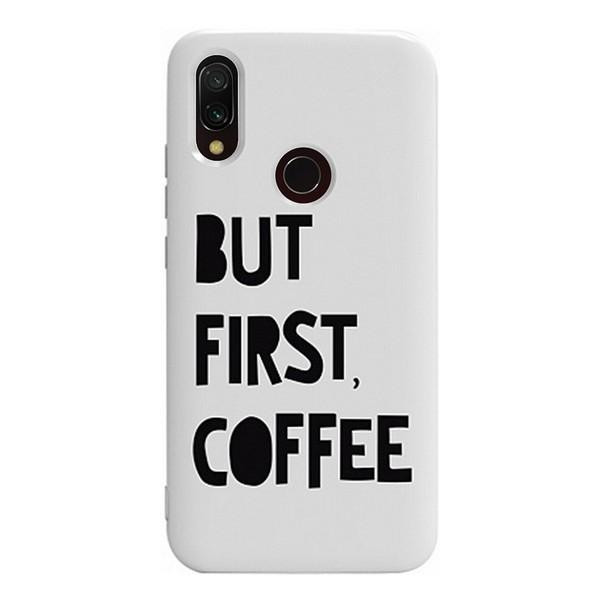 TOTO 2mm Matt TPU Case Xiaomi Redmi 7 First Coffee White - зображення 1