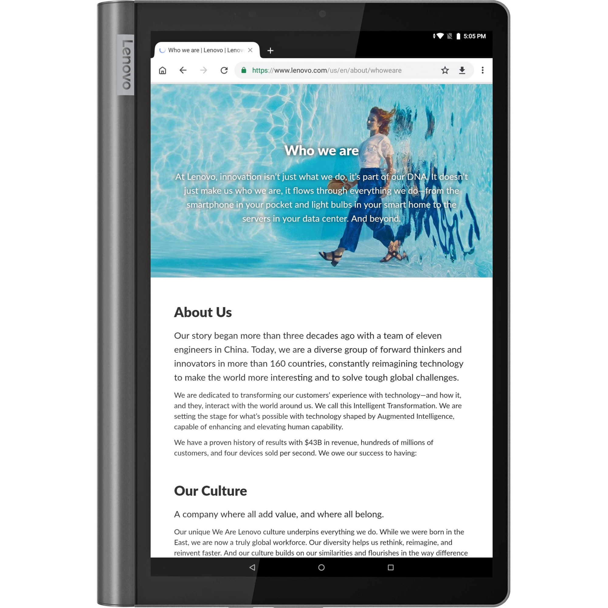 Lenovo Yoga Smart Tab YT-X705F (ZA3V0019) купить в интернет