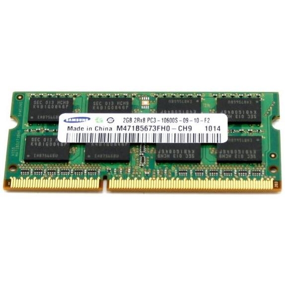 Samsung 2 GB SO-DIMM DDR3 1333 MHz (M471B5673FH0-CH9) - зображення 1