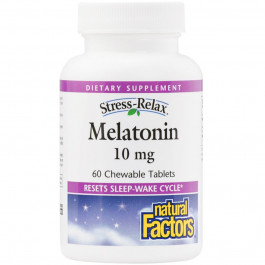   Natural Factors Melatonin 10 mg 60 tabs